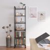 6-story corner shelf plant flower shelf rack bathroom storage tower industrial style practical storage rack metal frame modern furniture home office