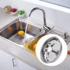 2pcs Stainless Steel Home Kitchen Sink Drain Stopper Basket Strainer Waste Plug