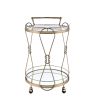 Zekera Serving Cart; Champagne YF