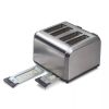 4 Slice Toaster Brushed Stainless Steel