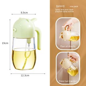 Kitchen Press Spray Barbecue Oil Bottle (Option: Fresh Green Foam Bag)