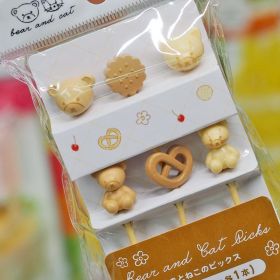 Popular Children's Fruit Cute Bento Fork (Option: Cookies)