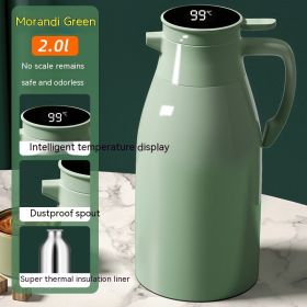 Household Large Capacity Dust Insulation Pot (Option: 5l Morandi Green)