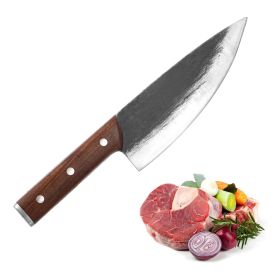 Meat Cleaver Knife Heavy Duty Japanese Hand Forged Chef Knife, Cleaver Knife For Meat Cutting (Option: Cleaver Knife)