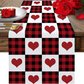 Table Decor Valentine's Day Printed Tablecloth (Color: Style 11)